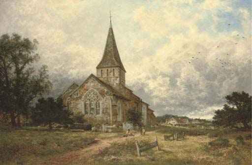 The Village Church art