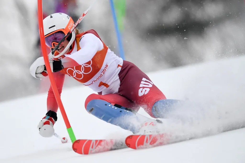 Olympic Gold Medalist Michelle Gisin Airlifted To Hospital After Terrifying Crash