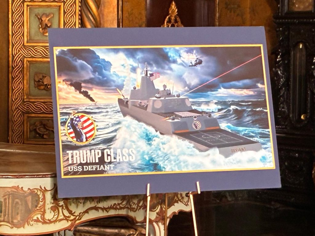Trump Announces New ‘Golden Fleet’ Battleships With Cabinet Secretaries