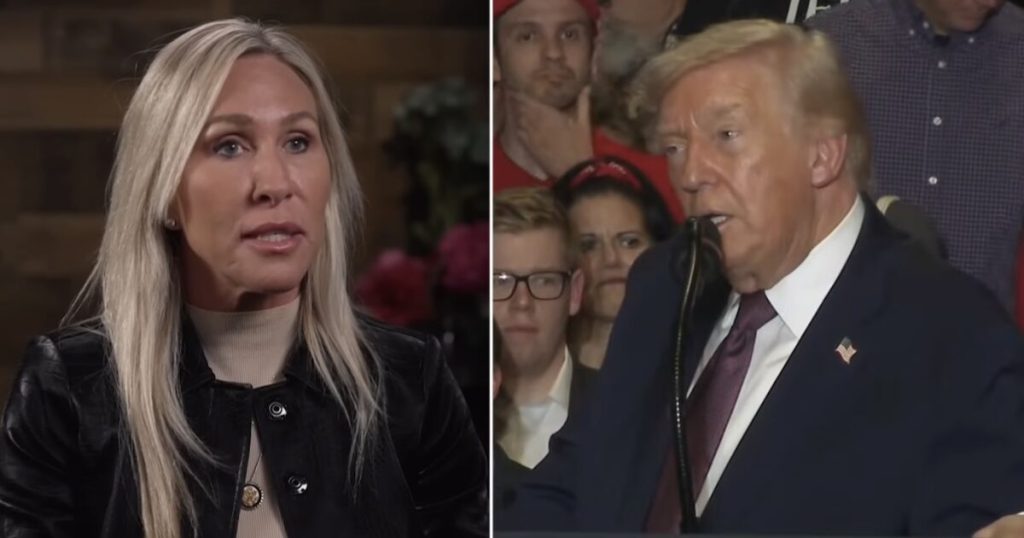 MTG fires back after Trump blasts ‘stone-cold liberal’ in NC speech