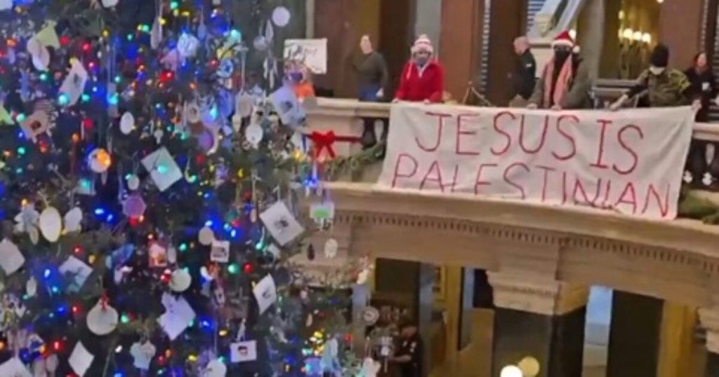 Times Square billboard declares ‘Jesus Is Palestinian’