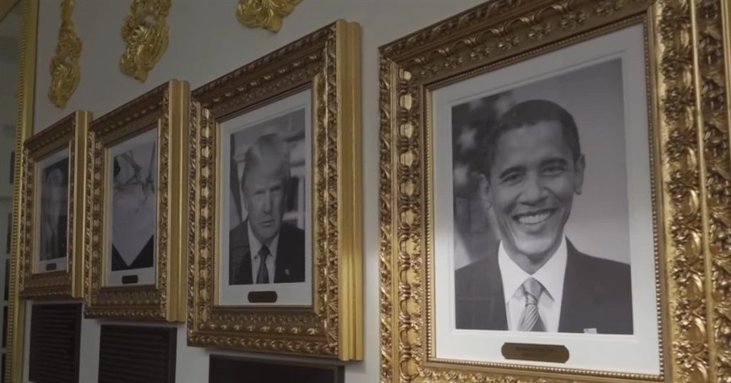 Trump trolls Biden, Obama in savage new plaques added to White House Presidential Walk of Fame