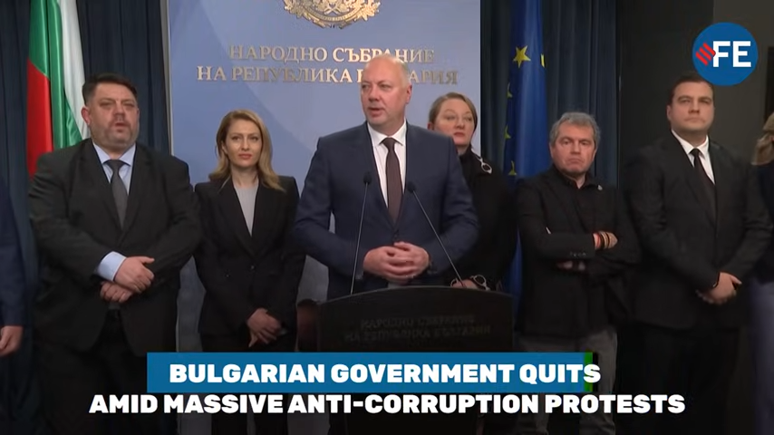 Resignation Of Bulgarian Prime Minister Rosen Zhelyazkov Amidst Mounting Political And Social Crisis