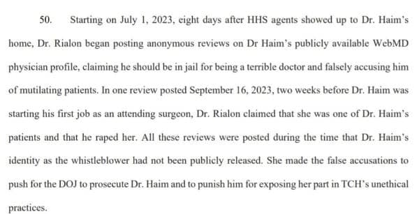 Presitigious Dr. Who Carved Up 11 Year Old Kids Also Tried to Destroy Dr. Haim
