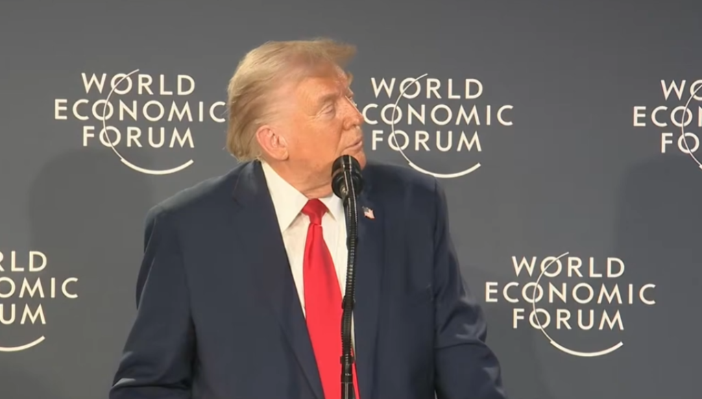 World Economic Forum Thanks President Trump for Stopping their Pretending