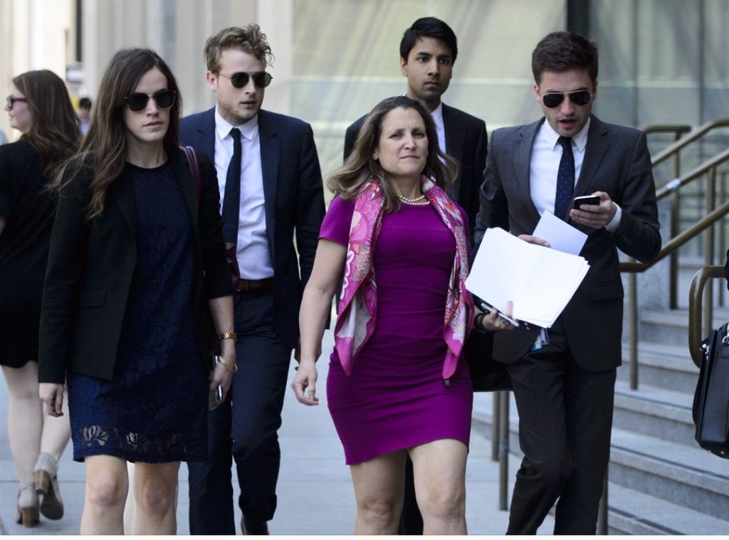 Zelenskyy Announces the Appointment of Former Canadian Deputy Prime Minister, Chrystia Freeland as Economic Advisor