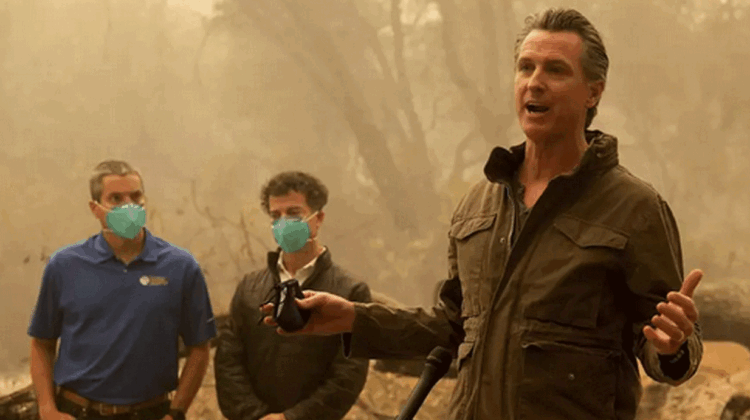How Gov. Newsom Single-Handedly Put Out the LA Wildfires