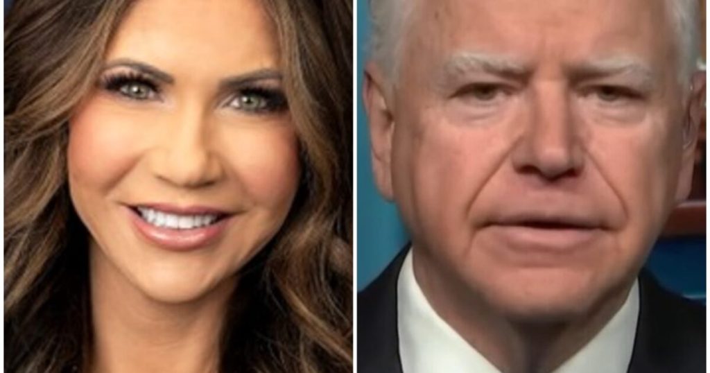 DHS Secretary Kristi Noem Delivers a Harsh Reality Check to Tampon Tim Walz After He Whines About ‘Wasting’ Taxpayer Money on ICE Agents Arresting Illegals