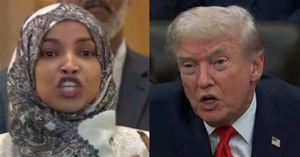 Trump calls for Ilhan Omar to be investigated for ‘financial and political’ crimes