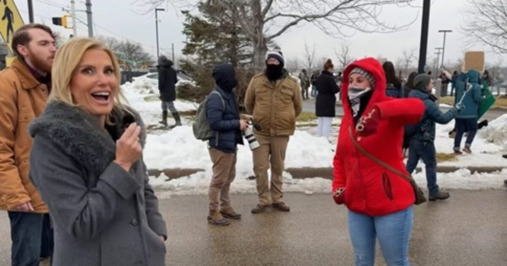 Laura Ingraham exposes anti-ICE protester with one question: ‘Do you have a job?’