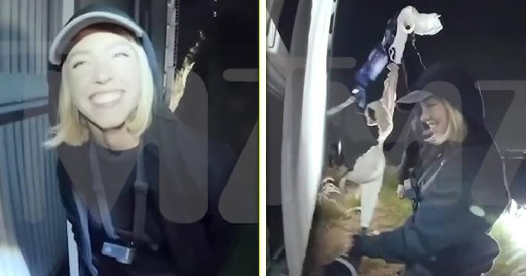 Sydney Sweeney stunt scaling Hollywood sign and lacing it with bras could get her in legal trouble