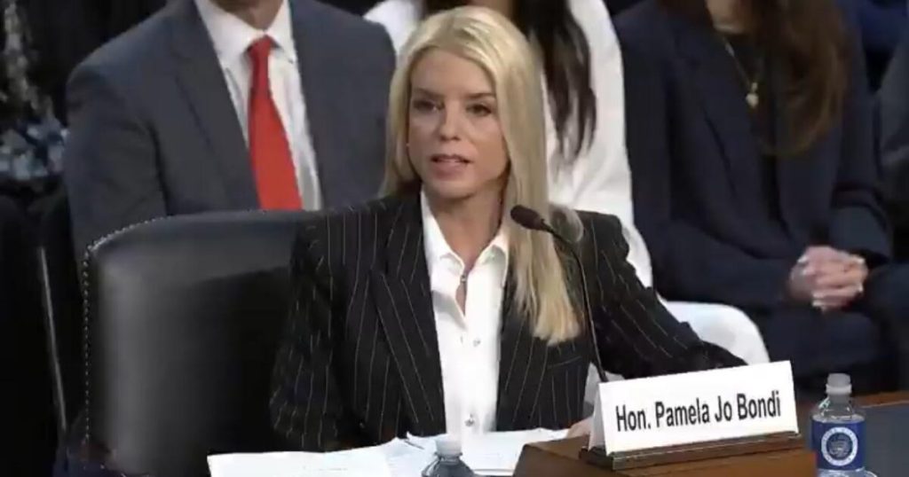 WATCH LIVE: AG Pam Bondi Testifies Before House Oversight Committee – 10 AM ET