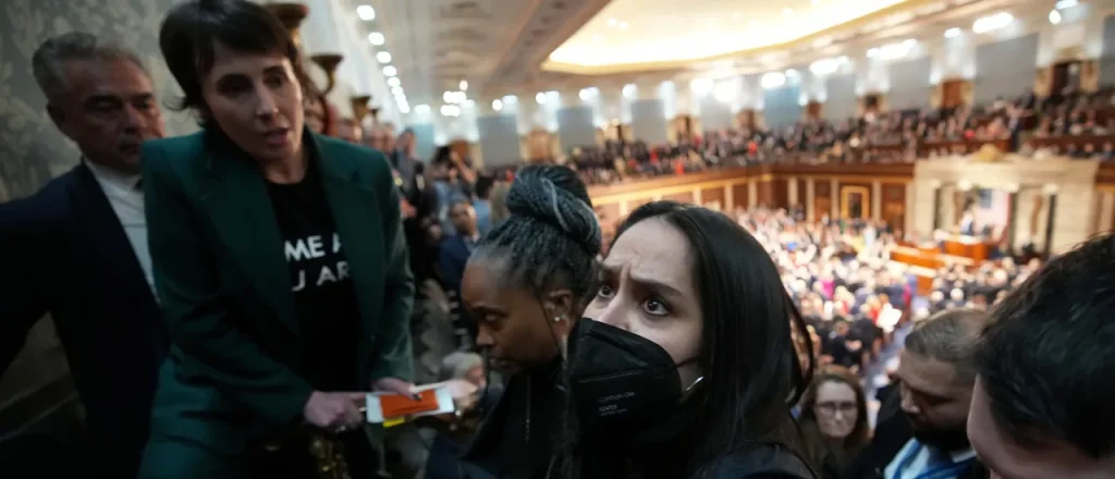 Ilhan Omar Says Her SOTU Guest Was ‘Aggressively’ Removed, Arrested