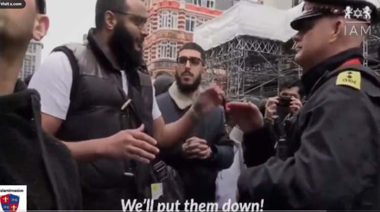 Islamic Preacher in England: “We Will Kill Those Dogs!”