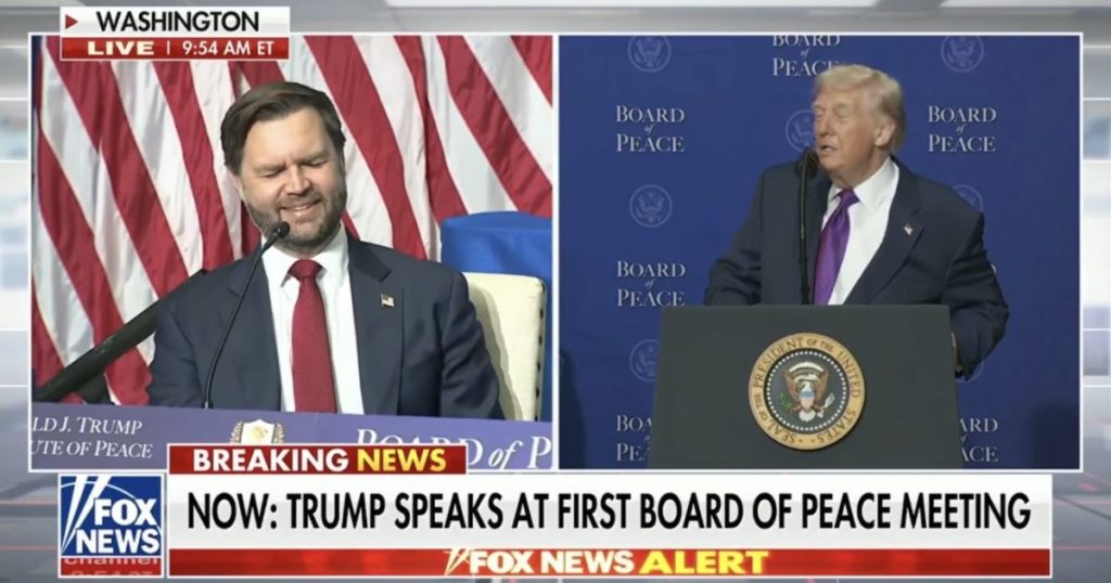 LOL: Trump Roasts AOC’s Munich Flop During Board of Peace Event – “She Didn’t Do So Well Like JD Did in College” (VIDEO)