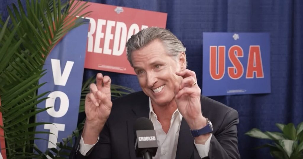 Newsom outlandishly claims Trump is a ‘shadow’ of himself