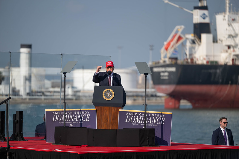 Trump Says ‘We Make a Lot of Money’ When Oil Prices Go Up
