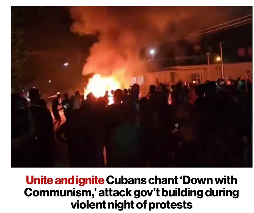 Cuba’s “Fall Of The Berlin Wall” Moment?