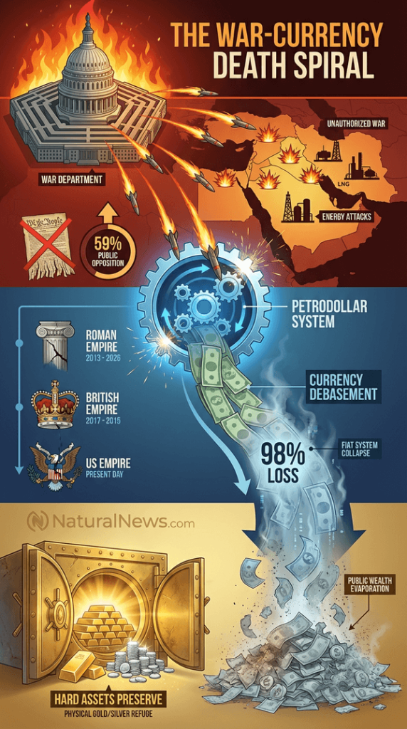The Final Debasement: Operation Epic Fury Triggers Economic Collapse as Globalist Wars Destroy Your Savings