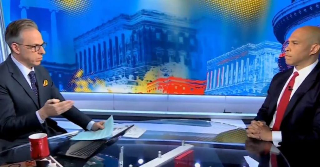 WOW: CNN’s Jake Tapper Calls Out Democrats for Being Responsible for DHS Shutdown During Interview with Cory Booker (VIDEO)