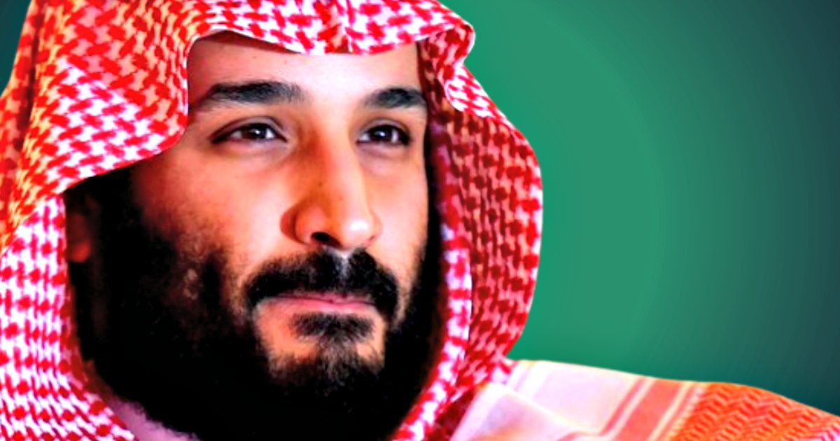 Young man wearing a traditional Saudi headdress with a thoughtful expression against a green background.