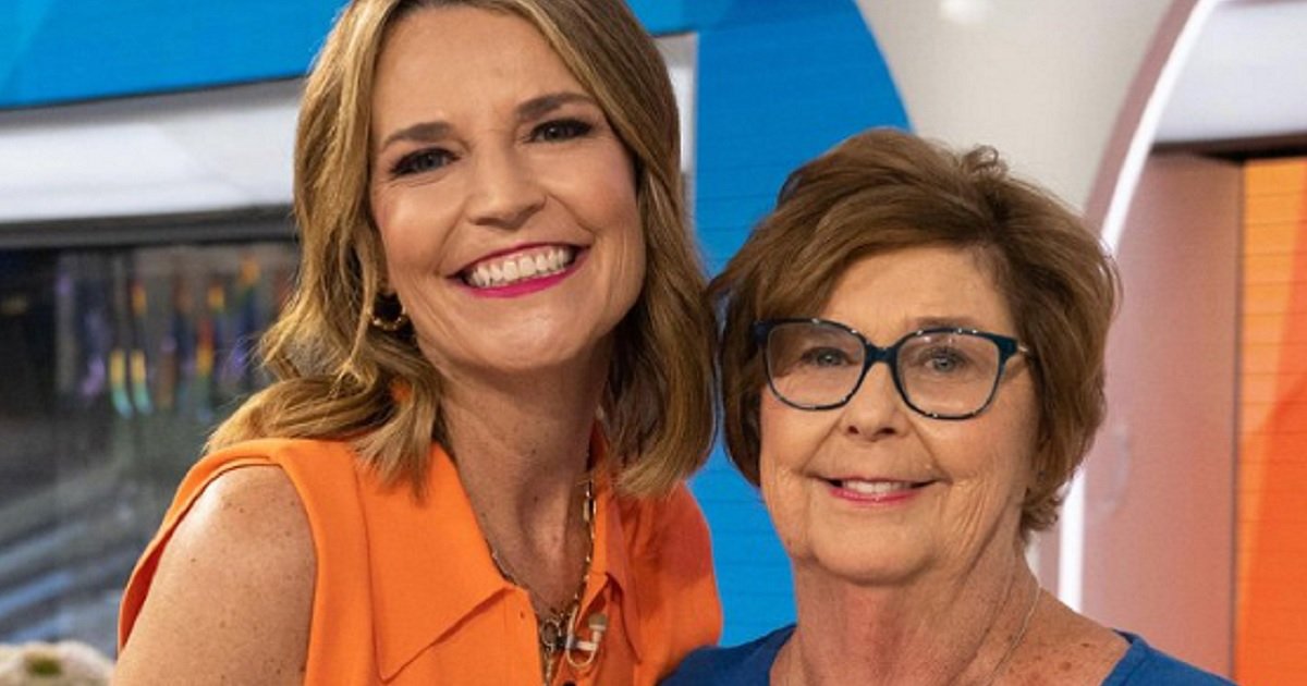 NBC personality Savannah Guthrie pictured with her mother, Nancy.