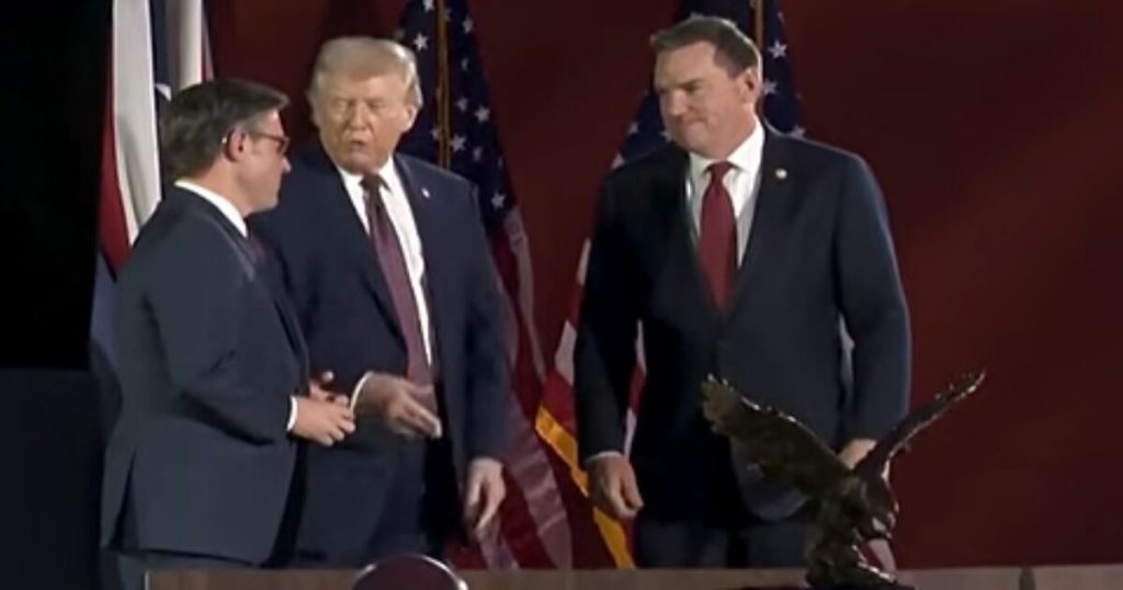 Mike Johnson announces a new annual award for Trump