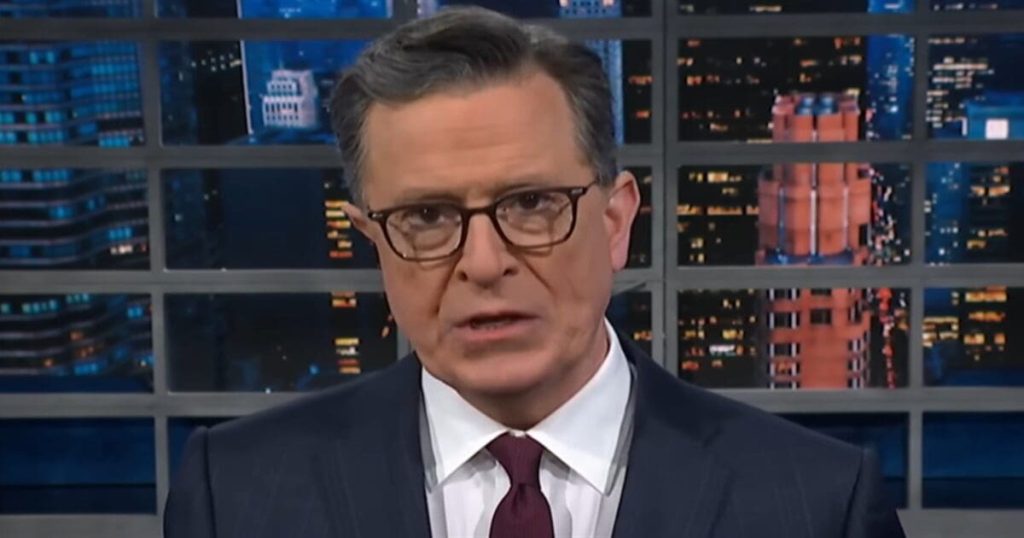 Something changed after Trump settlement: Colbert says CBS booting him for bad ratings ‘seems fishy’