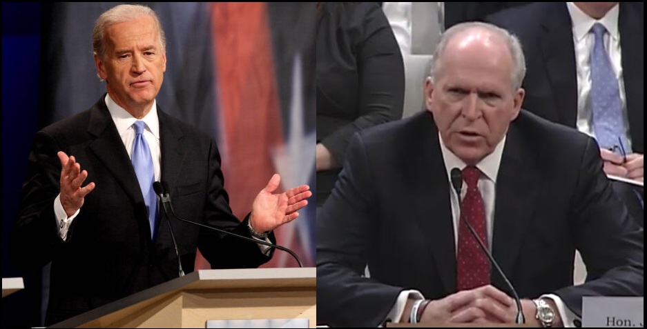 The CIA, Barack Obama, Joe Biden and John Brennan