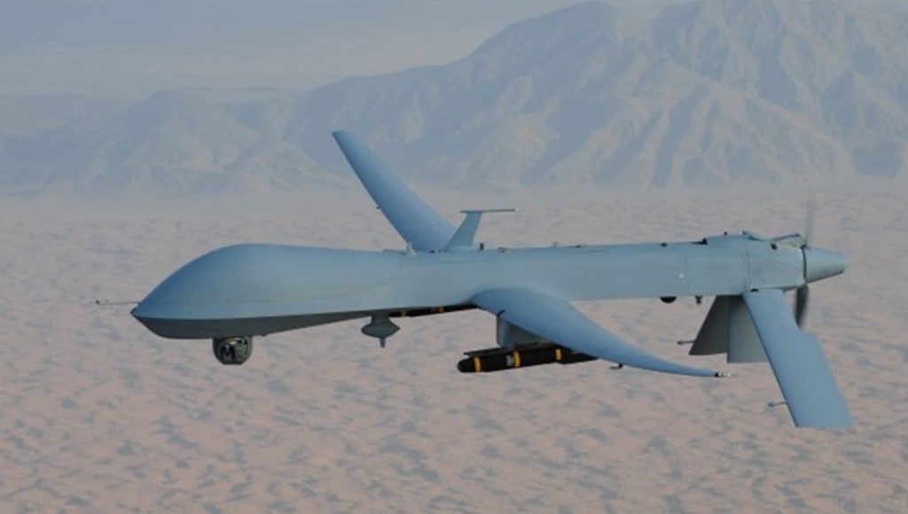 Drone strikes crowded market