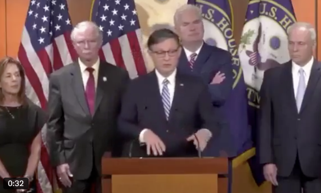 Speaker Johnson Asks For Sympathy As Congress Gets Filthy Rich – He Needs To Resign