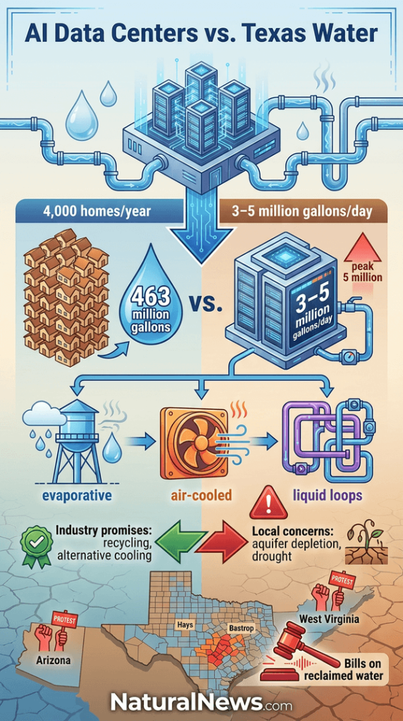 AI Data Center Expansion in Texas Raises Concerns Over Water Resources