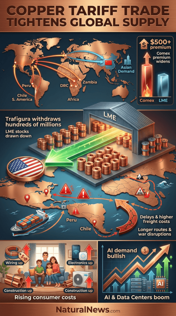Copper Tariff Trade Tightens Global Supply