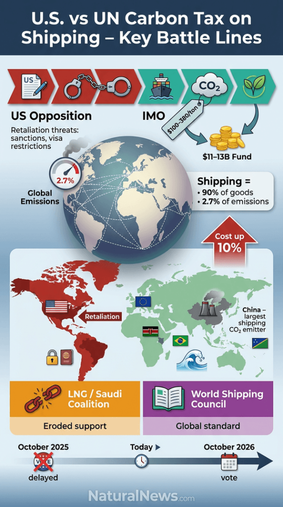 U.S. Intensifies Opposition to UN Shipping Emissions Framework Ahead of October 2026 Vote