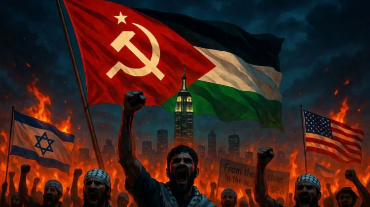 The Red/Green Axis Comes Out in Force in New York City