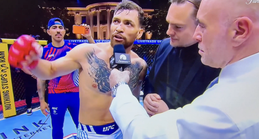 Mauricio Ruffy declares Jesus as Lord after stunning UFC White House knockout victory