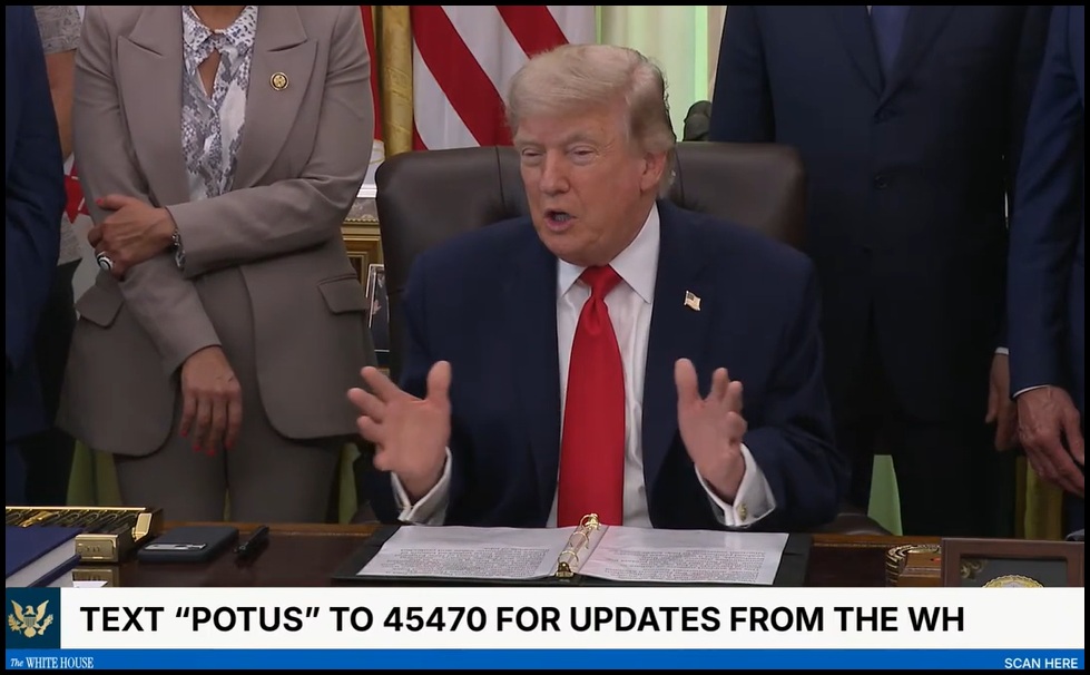 President Trump Holds an Oval Office Press Conference