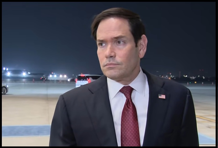 Secretary Rubio Holds Impromptu Presser Upon Arrival in Abu Dhabi, UAE