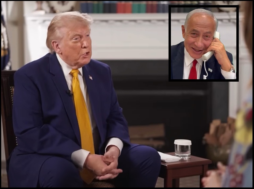 President Trump Gives Extensive Interview on Iran Issues – Confirms Testy Conversation with Benjamin Netanyahu