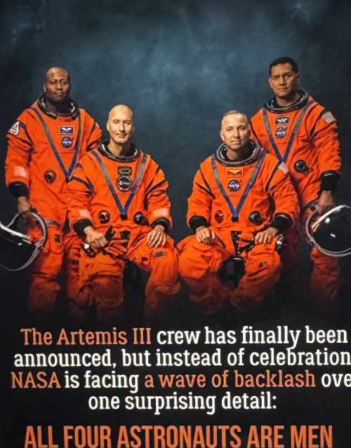 The Artemis III Crew Doesn’t Include a Woman to “Inspire” Us
