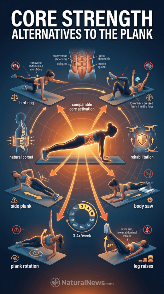 Bodyweight Exercises That Strengthen the Core Similar to a Plank