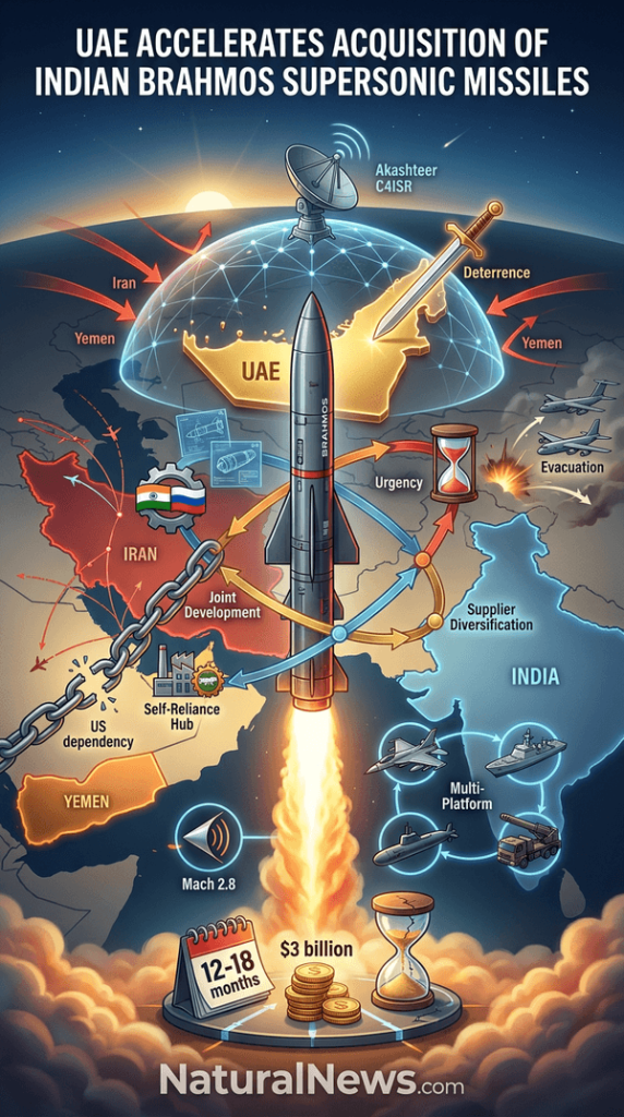 UAE Accelerates Acquisition of Indian BrahMos Supersonic Missiles