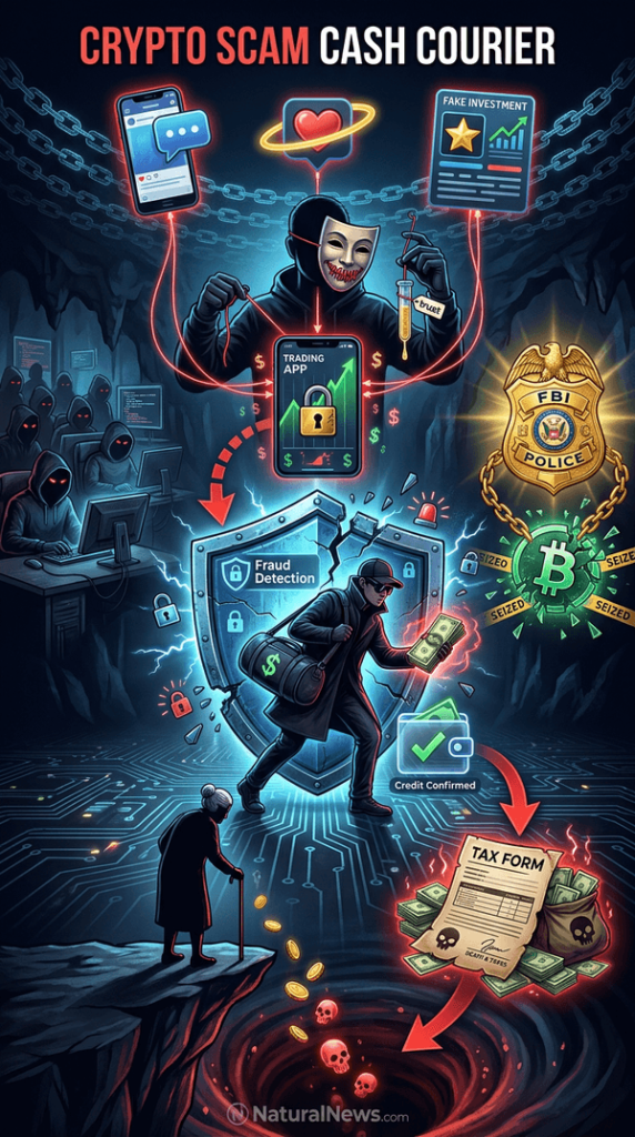 FBI Warns: Crypto Scammers Use Couriers to Collect Cash, Evade Bank Detection