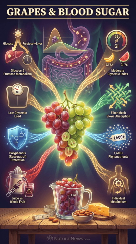Grapes and Blood Sugar: A Factual Examination of Glycemic Response