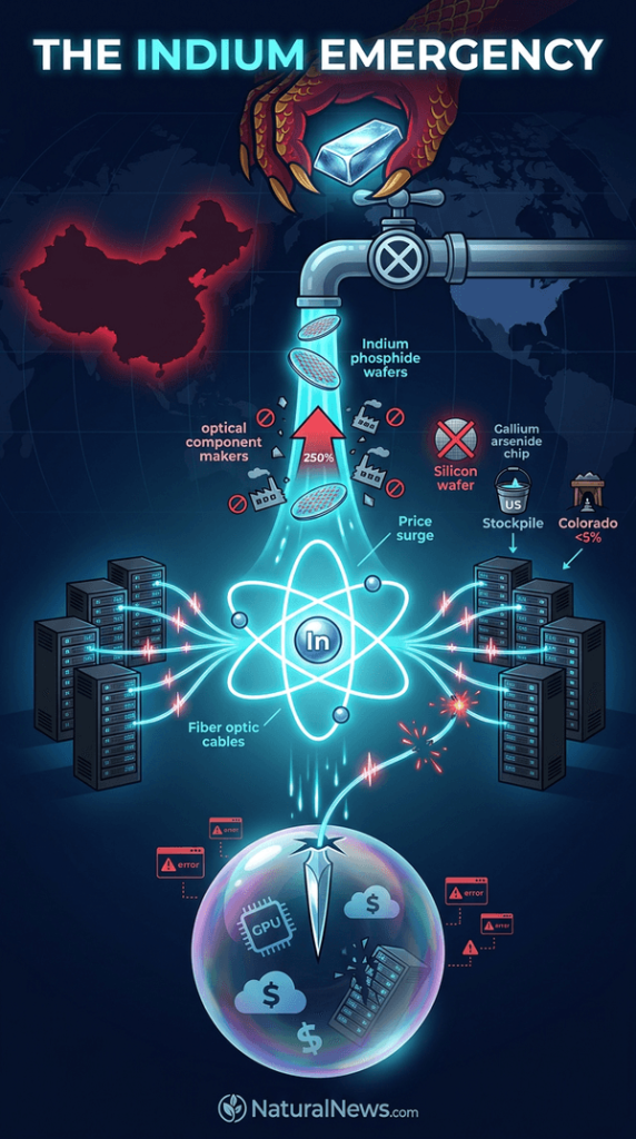 The Indium Emergency: Why China’s Export Restrictions May Collapse the AI Data Center Bubble