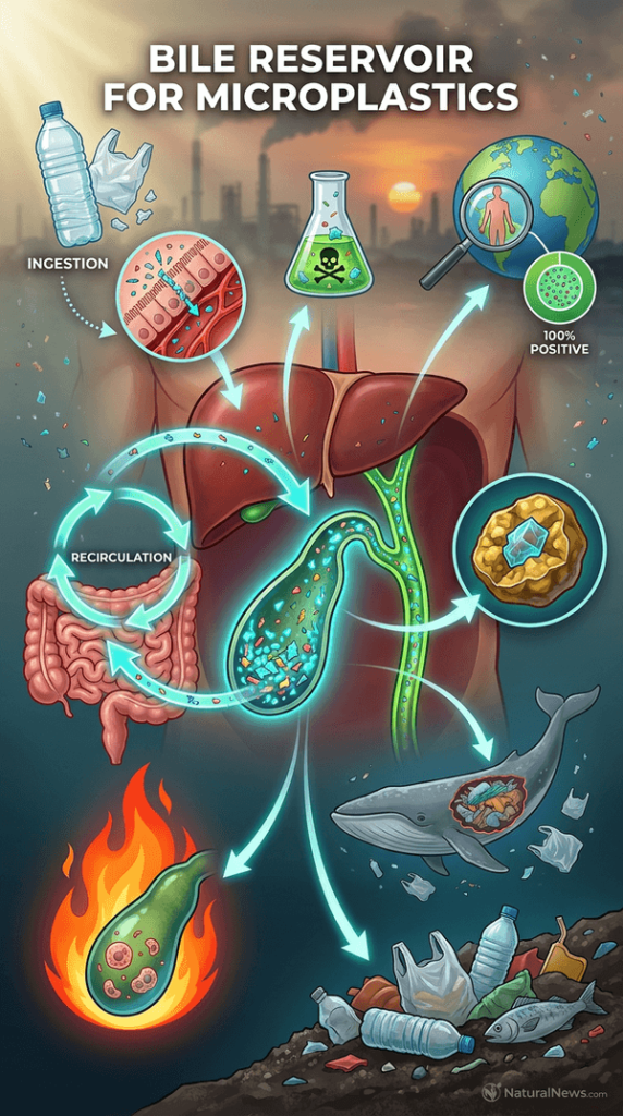 Study: Bile Acts as Reservoir for Microplastics in Humans