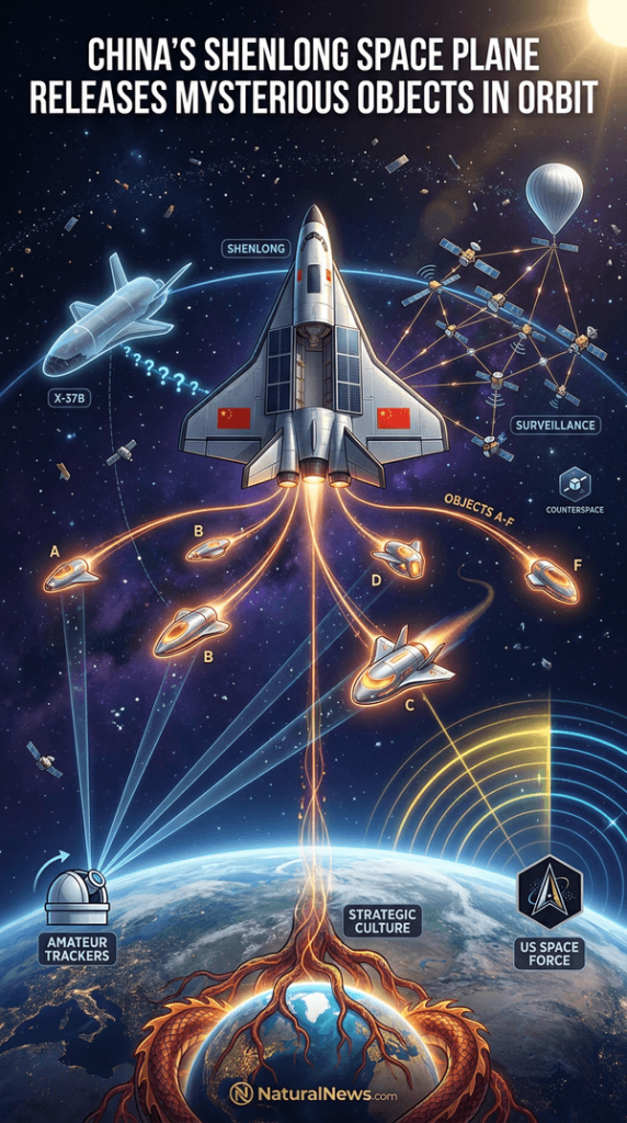 China’s Shenlong Space Plane Releases Unidentified Object in Orbit