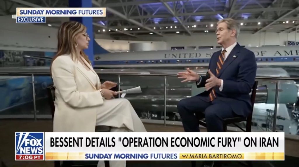 Treasury Sec. Scott Bessent Puts Iran in Financial Stranglehold — Every Attack on U.S. Allies Will Be Paid Back With Seized Iranian Funds