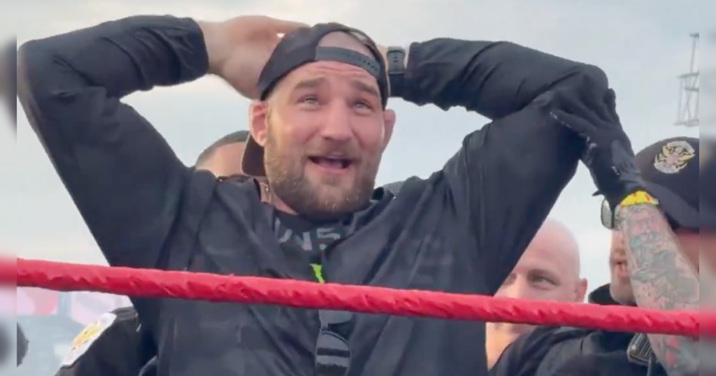 U.S. Marshals Remove UFC Champion Sean Strickland from UFC Fan Fest (VIDEO)