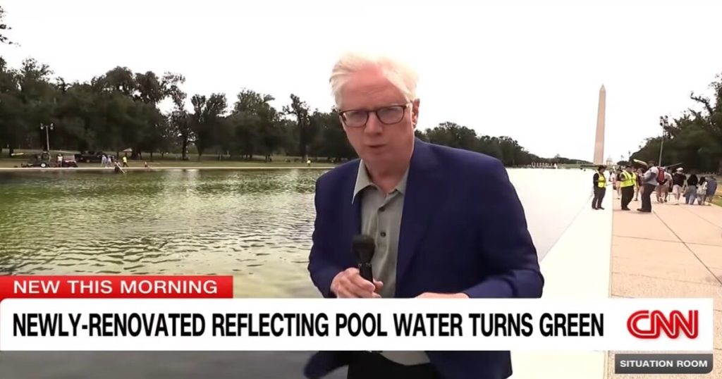 MSM tries to own Trump with shameless coverage of Lincoln Memorial reflecting pool